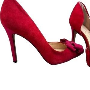 Jessica Simpson suede heels, size 7